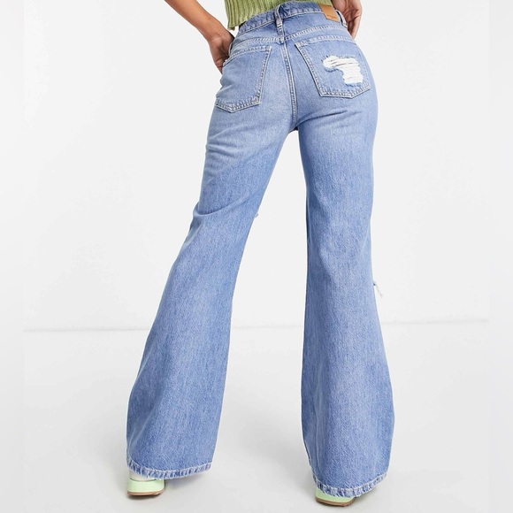 Free People New Dawn Flare Jeans - Picture 6 of 16